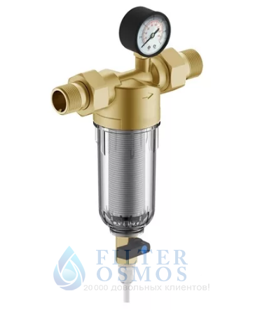 Гейзер Бастион 112 с манометром для холодной воды 3/4