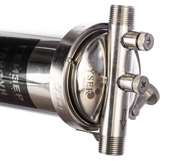 Гейзер корпус Тайфун 10SL 1/2" с картриджем ЭФМ-Г