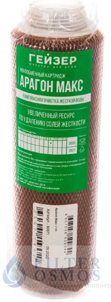 Гейзер Арагон Макс 10SL для жесткой воды