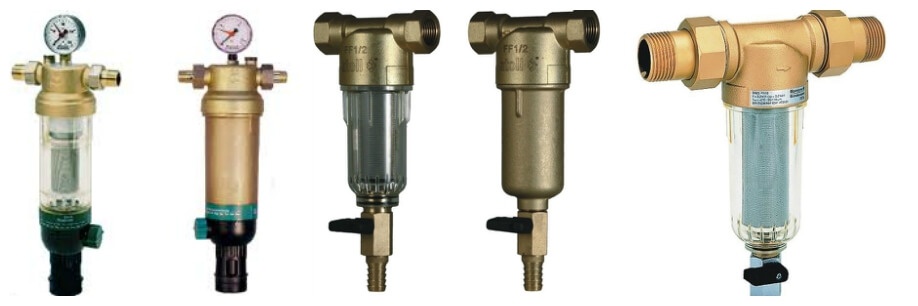 Магистральные фильтры грубой очистки воды