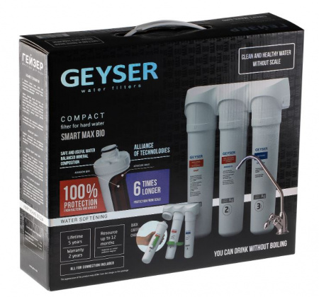 Гейзер Смарт Макс Био, кран №3