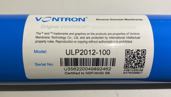 Vontron мембрана ULP 2012-100 (до 400л в сутки)