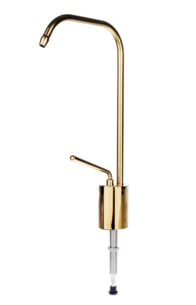Гейзер Кран для чистой воды Элит (золото)