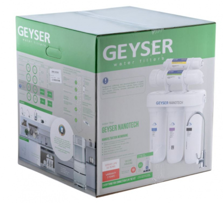 Гейзер Нанотек, (бак 12 л.), кран №6